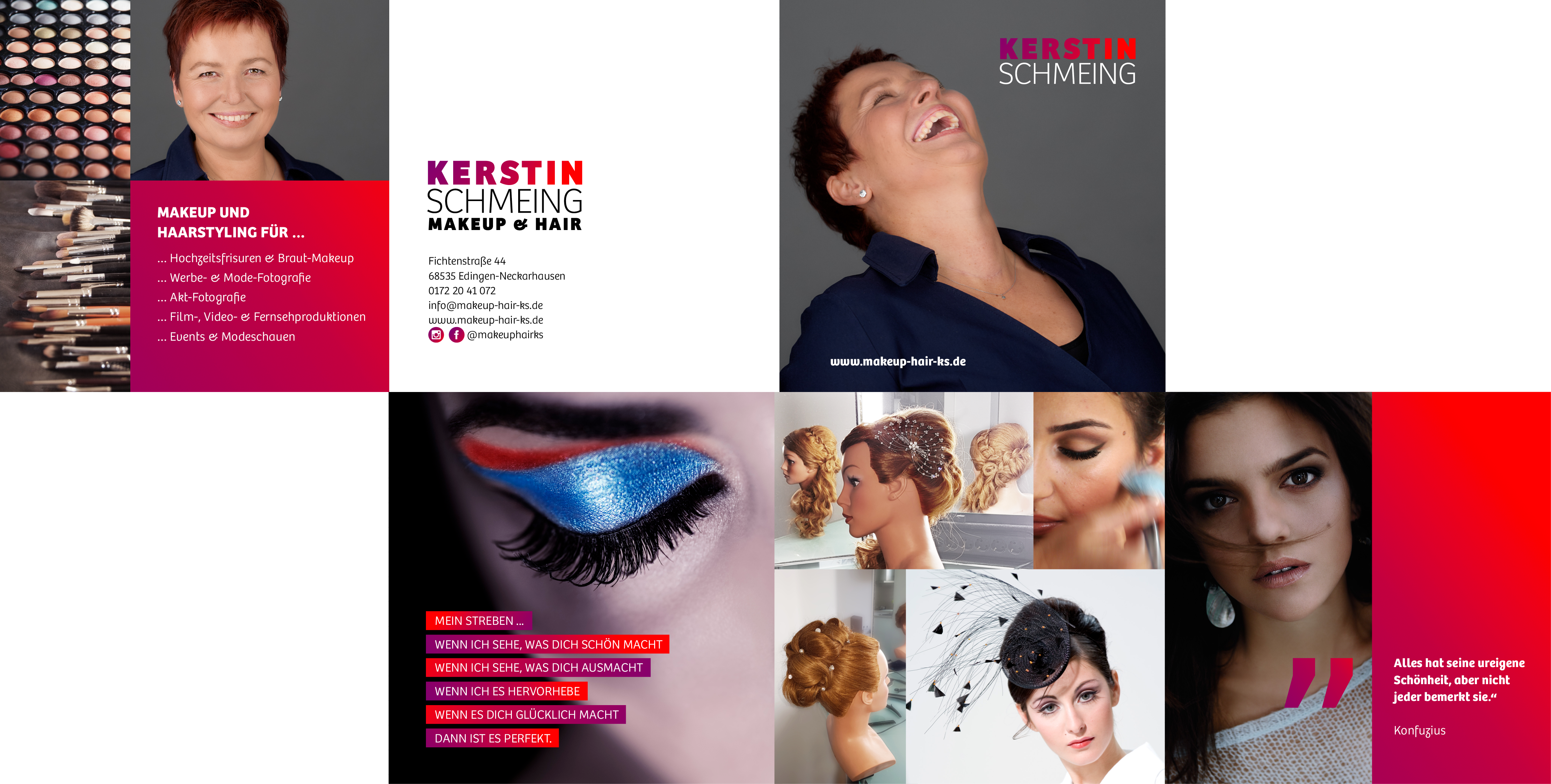 Kerstin Schmeing Make-Up und Hair - Flyer