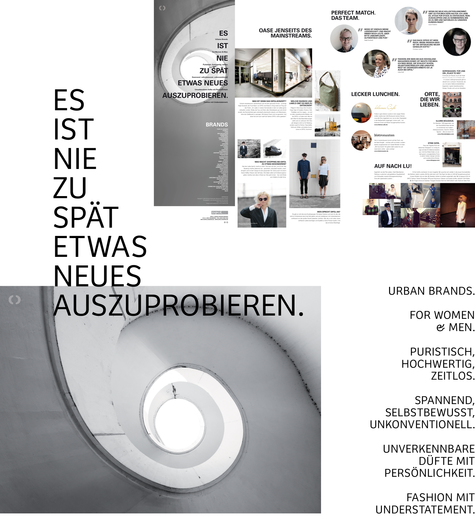 DIPOL – urban fashion brands – Poster
